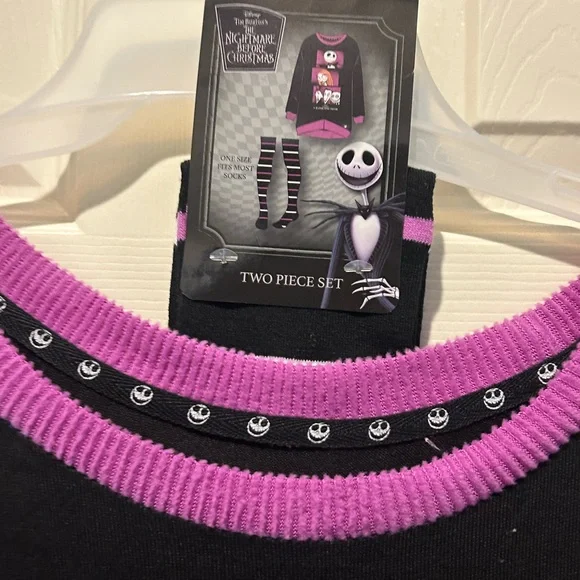 NWT ~ Nightmare Before Christmas -  Sally - long sweater with matching kneesocks - Picture 4 of 12